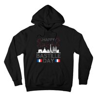 Happy Bastille Day France Paris French Flag Fireworks Hoodie