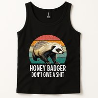 Honey Badger DonT Give A Shit Vintage Style Tank Top