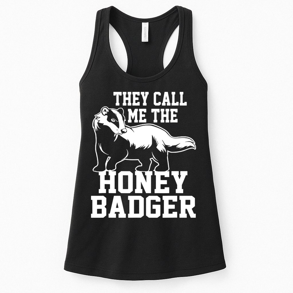 Honey Badger Dont Team Marten Womens Tank Top