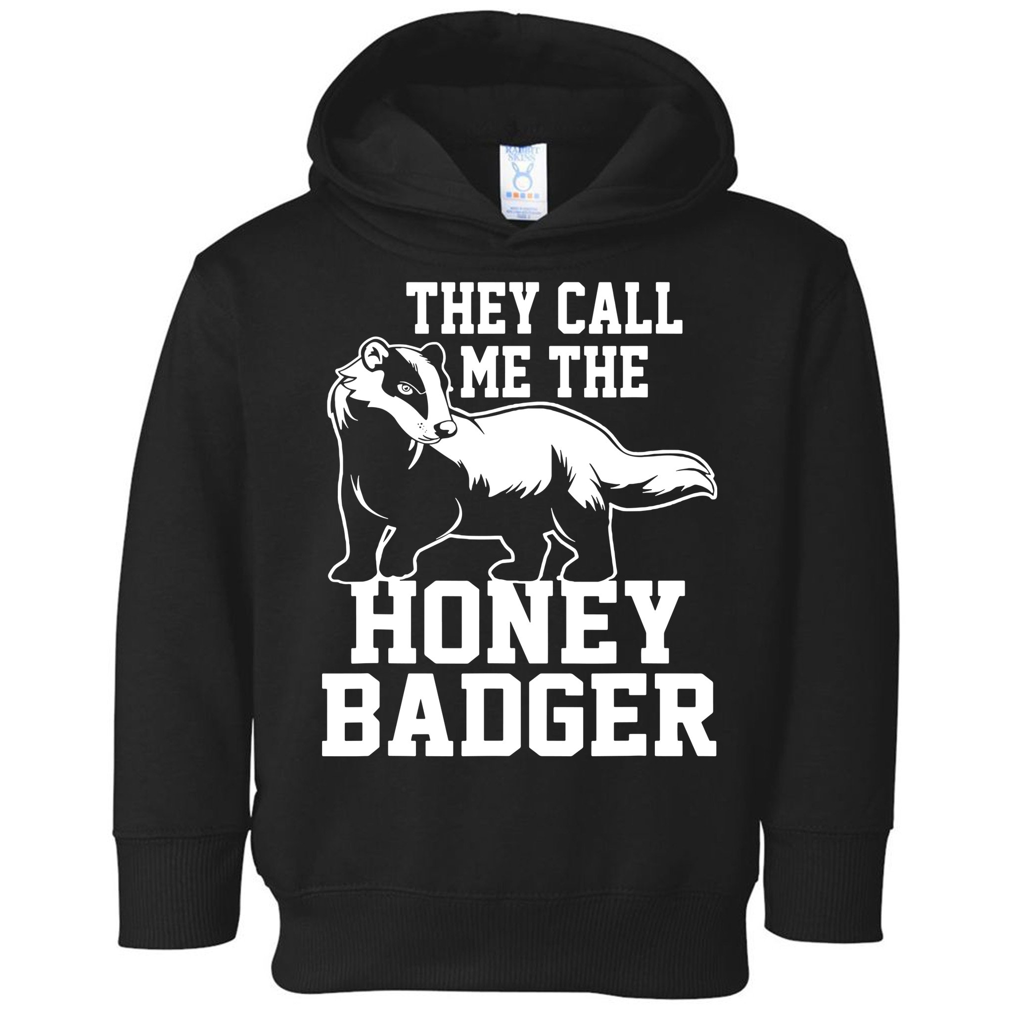 Honey Badger Dont Team Marten Toddler Hoodie