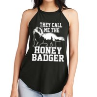 Honey Badger Dont Team Marten Women's Perfect Tri Rocker Tank