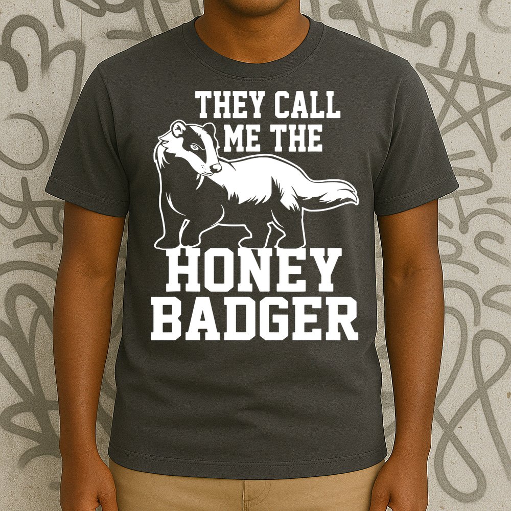 Honey Badger Dont Team Marten T-Shirt