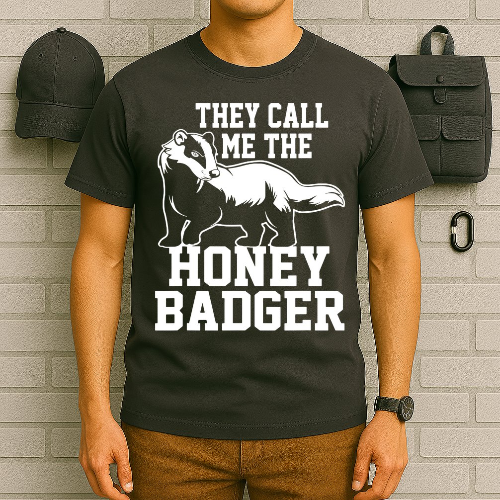 Honey Badger Dont Team Marten T-Shirt