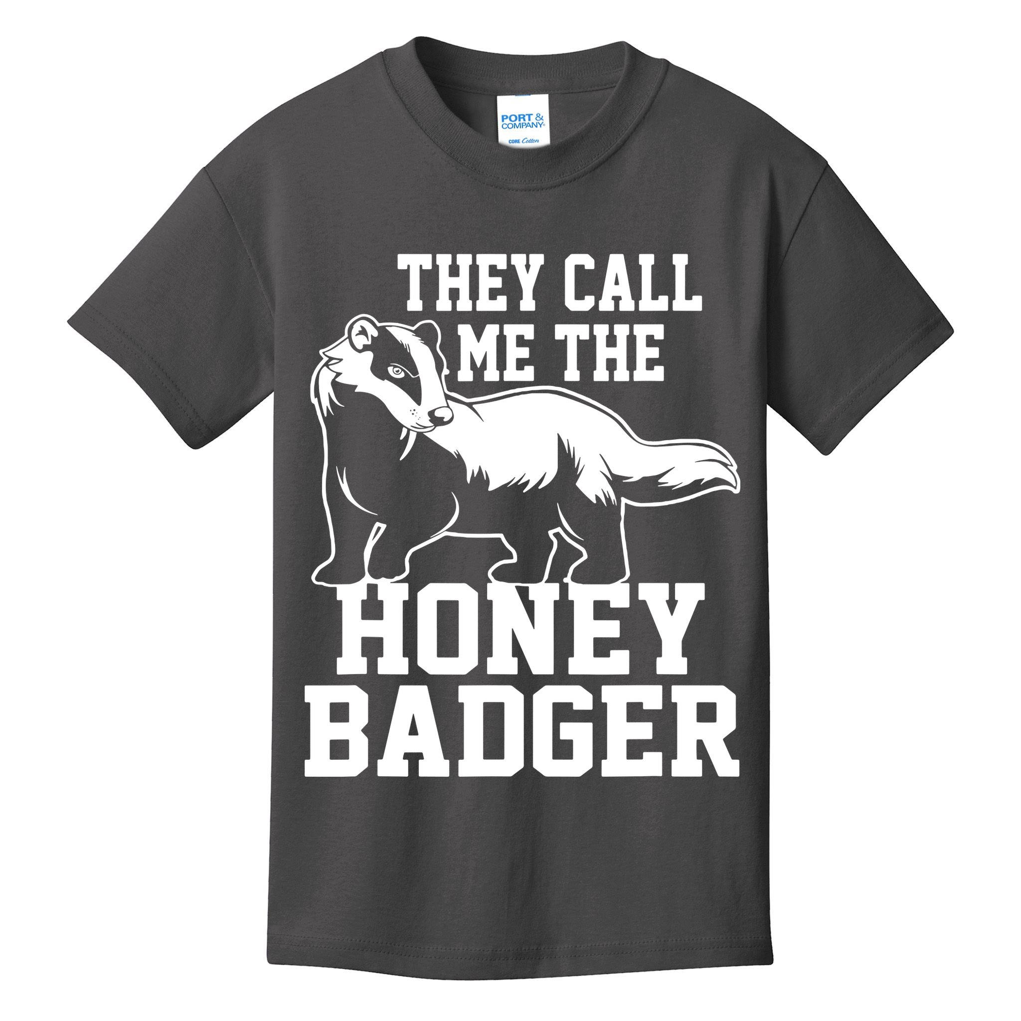Honey Badger Dont Team Marten Kids T-Shirt