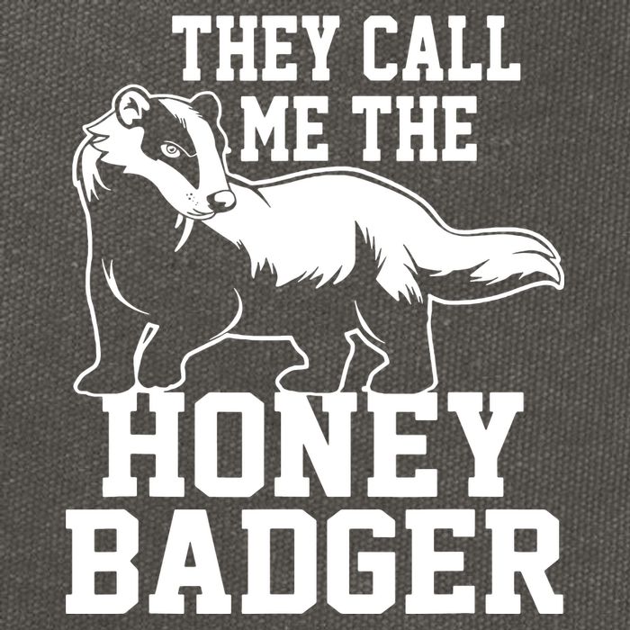 Honey Badger Dont Team Marten Cotton Canvas Backpack