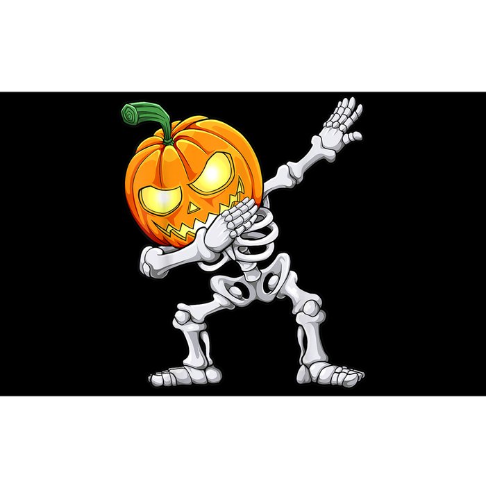 Halloween Boys Dabbing Skeleton Scary Pumpkin Jack O Lantern Bumper Sticker