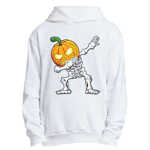 Halloween Boy Dabbing Skeleton Scary Pumpkin Jack O Lantern Urban Pullover Hoodie