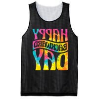 Happy Backward Day and Backward Reversed Day Mesh Reversible Basketball Jersey Tank