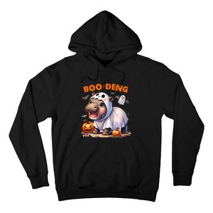 Halloween Boo Deng Moo Deng Hippo Cute Hoodie