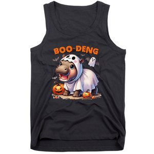 Halloween Boo Deng Moo Deng Hippo Cute Tank Top