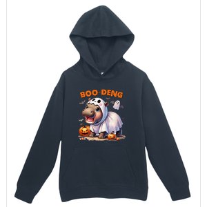 Halloween Boo Deng Moo Deng Hippo Cute Urban Pullover Hoodie