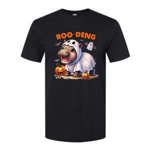 Halloween Boo Deng Moo Deng Hippo Cute Softstyle CVC T-Shirt