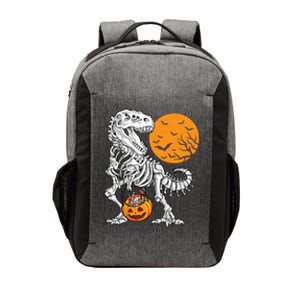 Halloween Boy Dinosaur Skeleton T Rex Scary Pumpkin Moon 5036 Vector Backpack