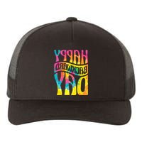 Happy Backward Day and Backward Reversed Day Yupoong Adult 5-Panel Trucker Hat