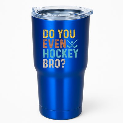 Hockey Bro? Do You Even Lift Bro? Funny Hockey Product Cool Gift Tumbler