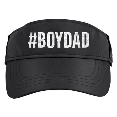 Hashtag Boy Dad Gift For Dad's With Sons Family Gift Adult Drive Performance Visor
