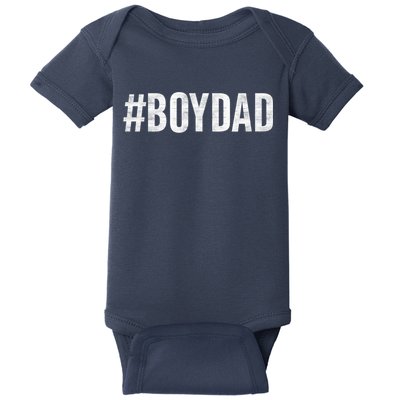Hashtag Boy Dad Gift For Dad's With Sons Family Gift Baby Bodysuit