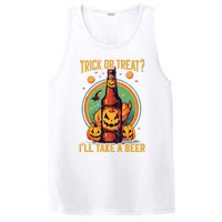 Halloween Beer Drinker Trick Or Treat Spooky Alcoholic PosiCharge Competitor Tank