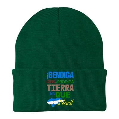 Honduras Bendiga Dios Knit Cap Winter Beanie