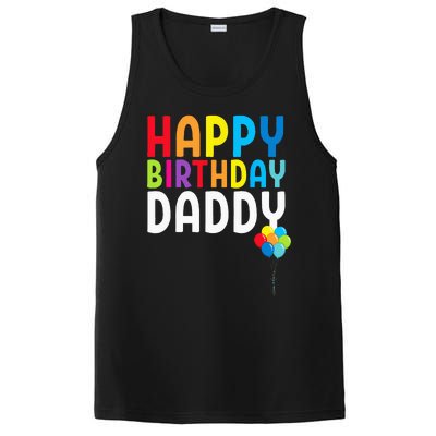 Happy Birthday Daddy Cute Dads Birthday Gift PosiCharge Competitor Tank