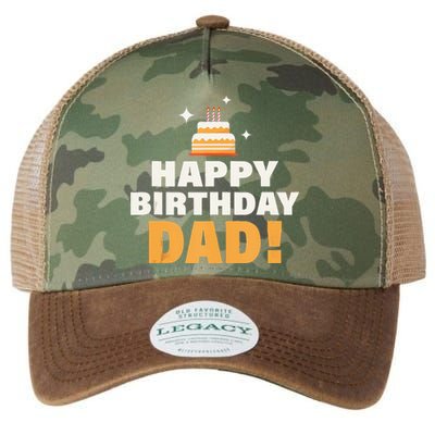 Happy Birthday Dad BDay Papa Birthday Dad Tank Top Legacy Tie Dye Trucker Hat