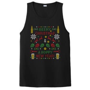 Hoppy Beer Er Ipa Ugly Christmas Party Ing Great Gift PosiCharge Competitor Tank