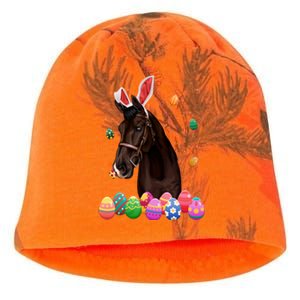 Horse Bunny Easter Funny Easter Day Horses Lovers Gift Kati - Camo Knit Beanie