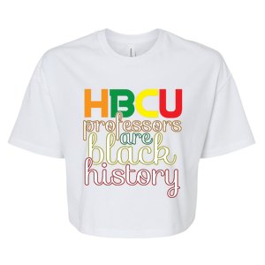 Hbcu Black Education Black Educators Matter Equality Pride Cute Gift Bella+Canvas Jersey Crop Tee