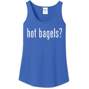 Hot Bagels Everything Bagel Lover Baker Lox And Cream Cheese Meaningful Gift Ladies Essential Tank