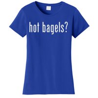 Hot Bagels Everything Bagel Lover Baker Lox And Cream Cheese Meaningful Gift Women's T-Shirt