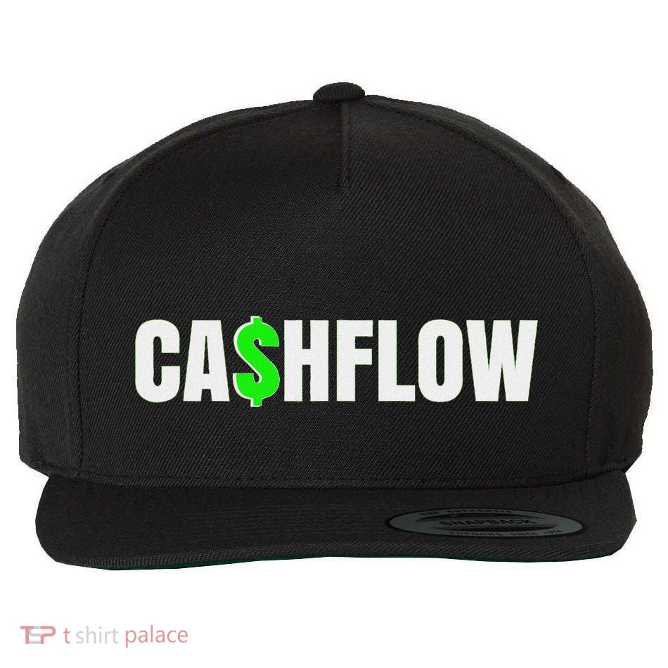 Hustle Business Entrepreneur Cashflow Wool Snapback Cap