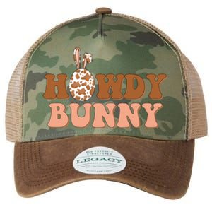 Howdy Bunny Easter Holiday Legacy Tie Dye Trucker Hat