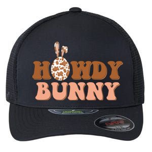 Howdy Bunny Easter Holiday Flexfit Unipanel Trucker Cap