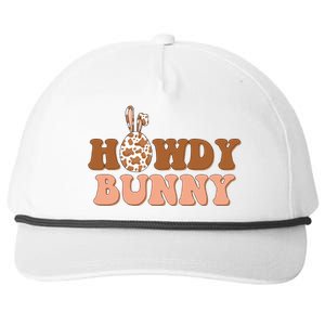 Howdy Bunny Easter Holiday Snapback Five-Panel Rope Hat