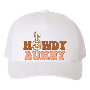 Howdy Bunny Easter Holiday Yupoong Adult 5-Panel Trucker Hat