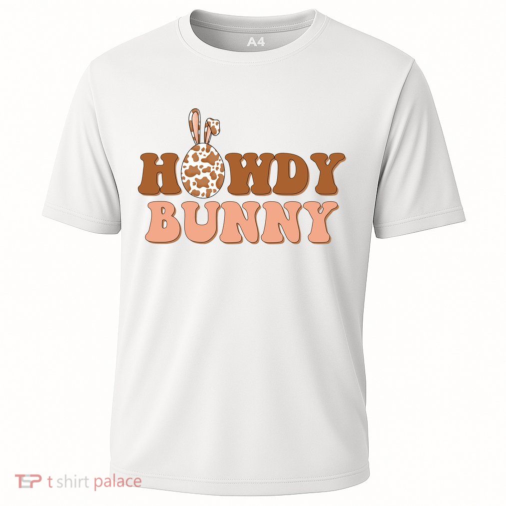 Howdy Bunny Easter Holiday Performance Shirt
