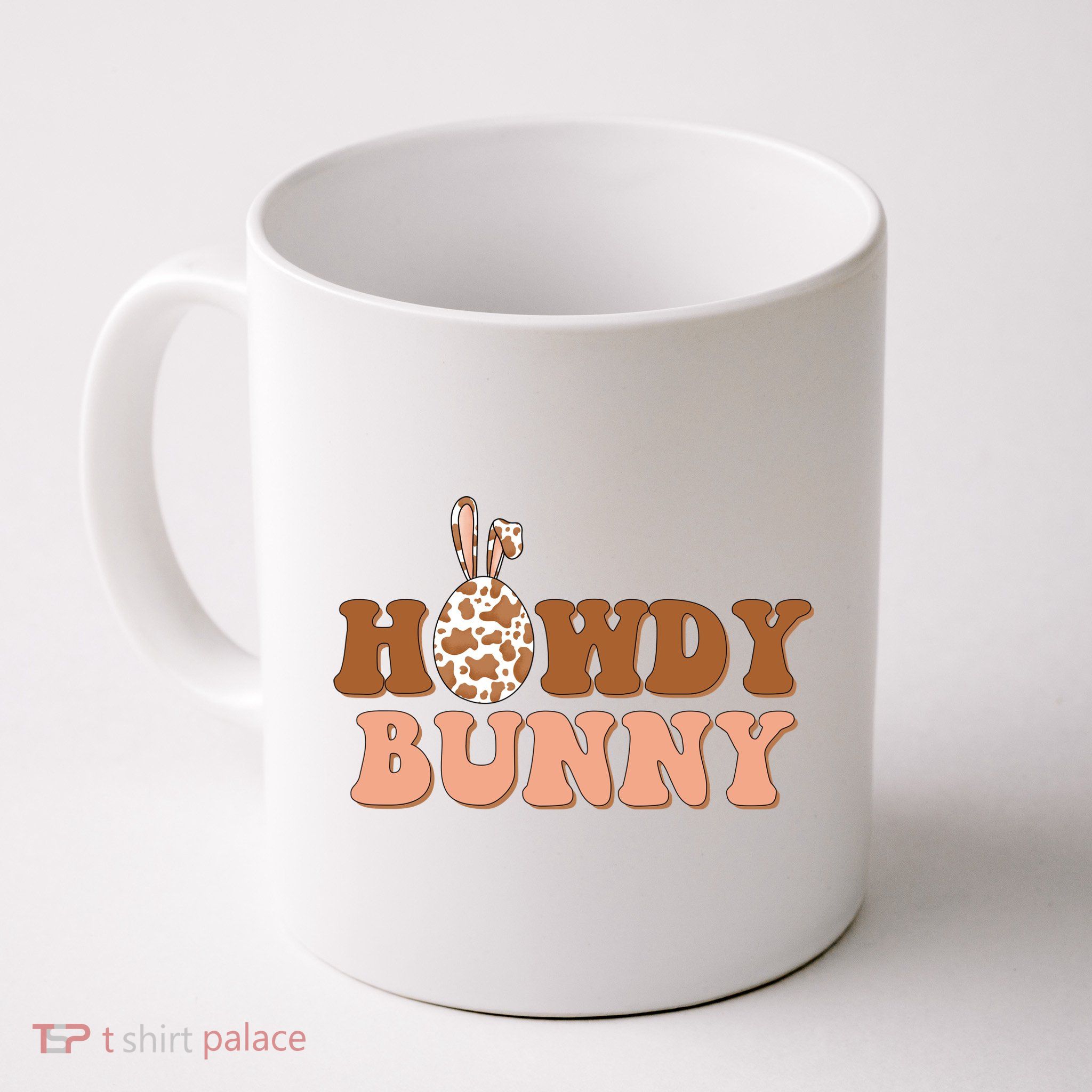 Howdy Bunny Easter Holiday Mug