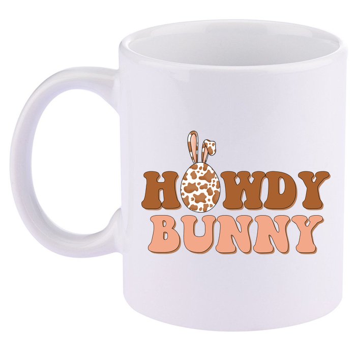 Howdy Bunny Easter Holiday 11oz C Handle Ceramic Mug