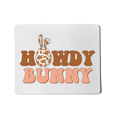 Howdy Bunny Easter Holiday Mousepad