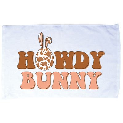 Howdy Bunny Easter Holiday Microfiber Hand Towel