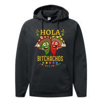 Hola Bitchachos Essential Performance Fleece Hoodie