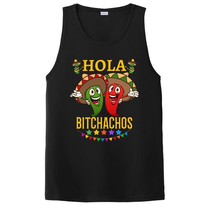 Hola Bitchachos Essential PosiCharge Competitor Tank