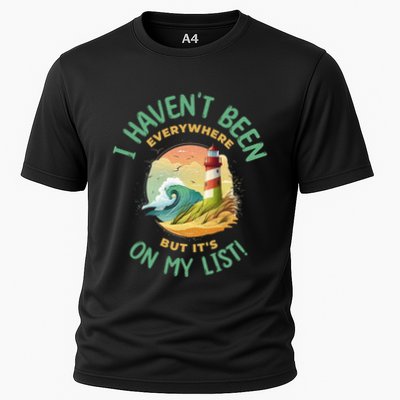 HavenT Been Everywhere But It’S On My List Travel Adventure Gift Performance Shirt