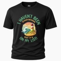 HavenT Been Everywhere But It’S On My List Travel Adventure Gift Performance Shirt
