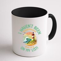 HavenT Been Everywhere But It’S On My List Travel Adventure Gift Mug