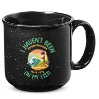 HavenT Been Everywhere But It’S On My List Travel Adventure Gift 15oz Campfire Ceramic Mug