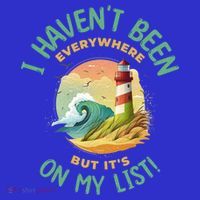 HavenT Been Everywhere But It’S On My List Travel Adventure Gift Zip Tote Bag