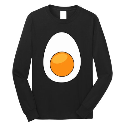 Hard Boiled Egg Funny Halloween Costume For Food Lovers Gift Long Sleeve Shirt