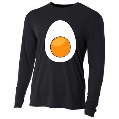 Hard Boiled Egg Funny Halloween Costume For Food Lovers Gift Cooling Performance Long Sleeve Crew