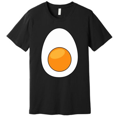 Hard Boiled Egg Funny Halloween Costume For Food Lovers Gift Premium T-Shirt